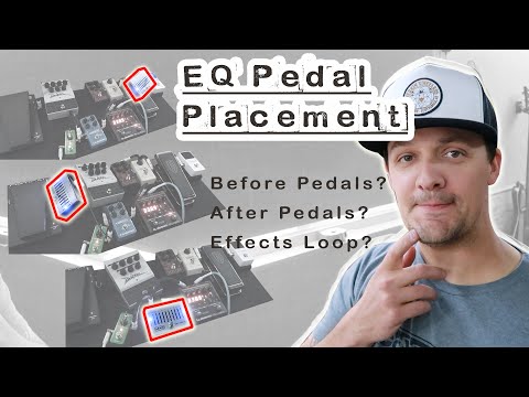 EQ Pedal Placement: In the Front or in the Effects Loop?
