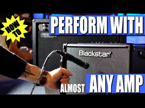 How To Use Your Amp for Performing Live
