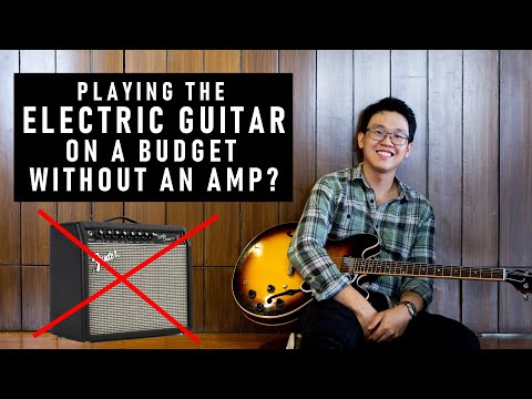 How to Play the Electric Guitar Without an Amp Tutorial | Ted and Kel