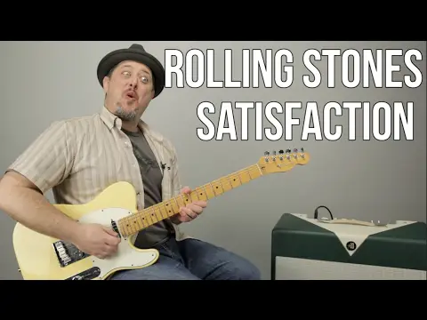 How to Play &quot;(I Can&#039;t Get No) Satisfaction&quot; by The Rolling Stones on guitar - Guitar Lessons