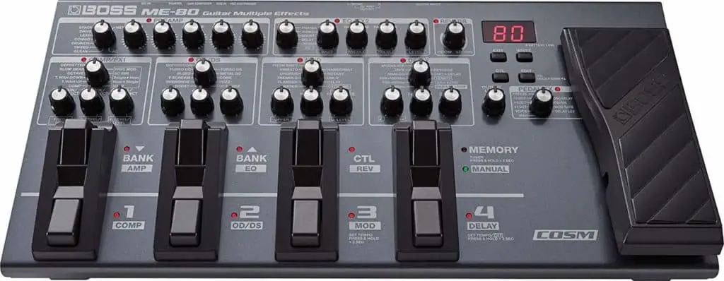 BOSS ME-80 Guitar Multiple Effects