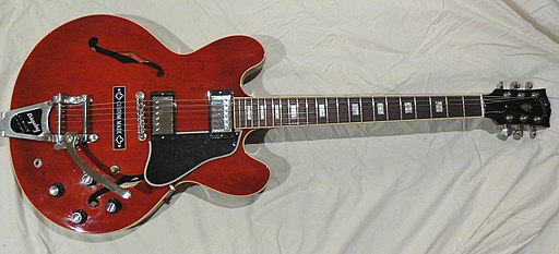 Gibson ES-335 semi-acoustic guitar