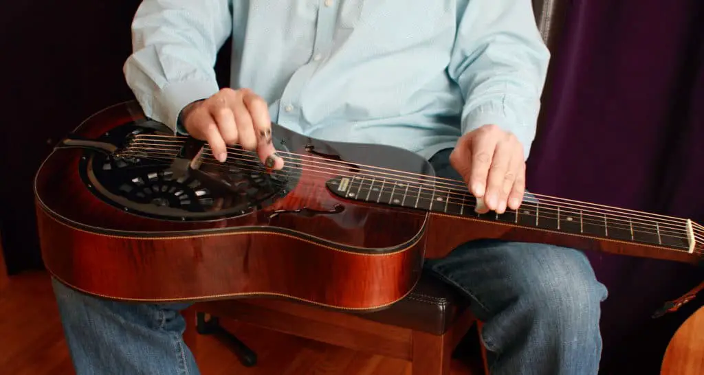 how to play slide guitar - Dobro