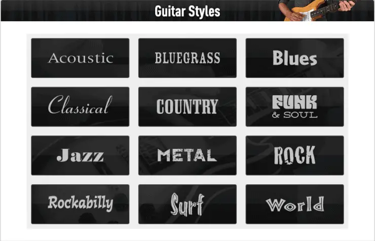 Guitar Tricks - Guitar Styles