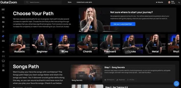 Guitar Zoom Choose Your Path Guitar Zoom Choose Your Path