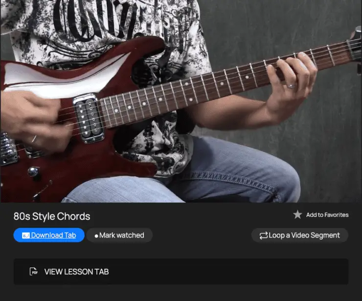 GuitarZoom Video 80s Style Chords GuitarZoom Video 80s Style Chords
