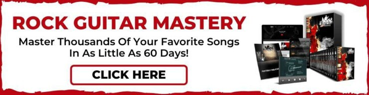 Rock Guitar Mastery Banner 970x250