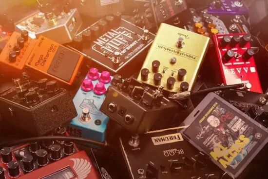 distortion pedals of your favorite guitarists