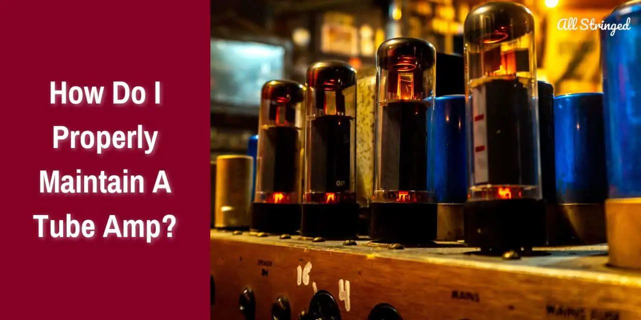 how do i properly maintain a tube amp