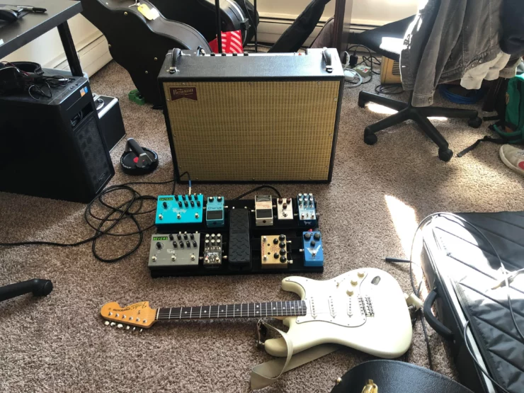 how do i wire a guitar amp