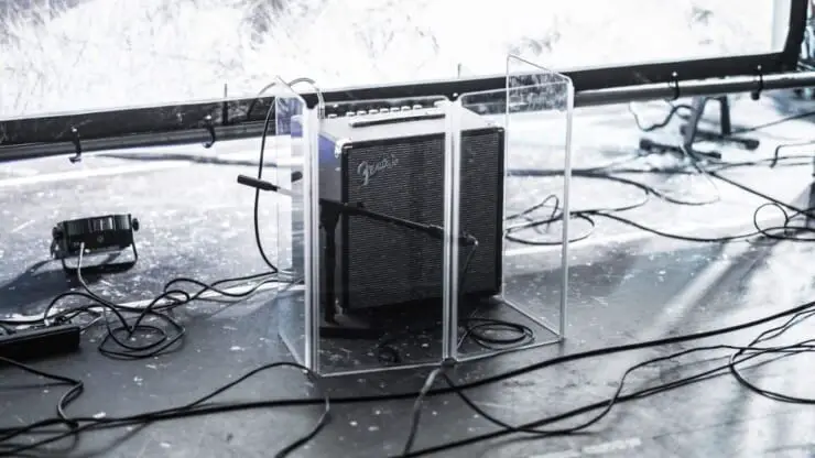 how to build a guitar amp -guitar amp with glass protector