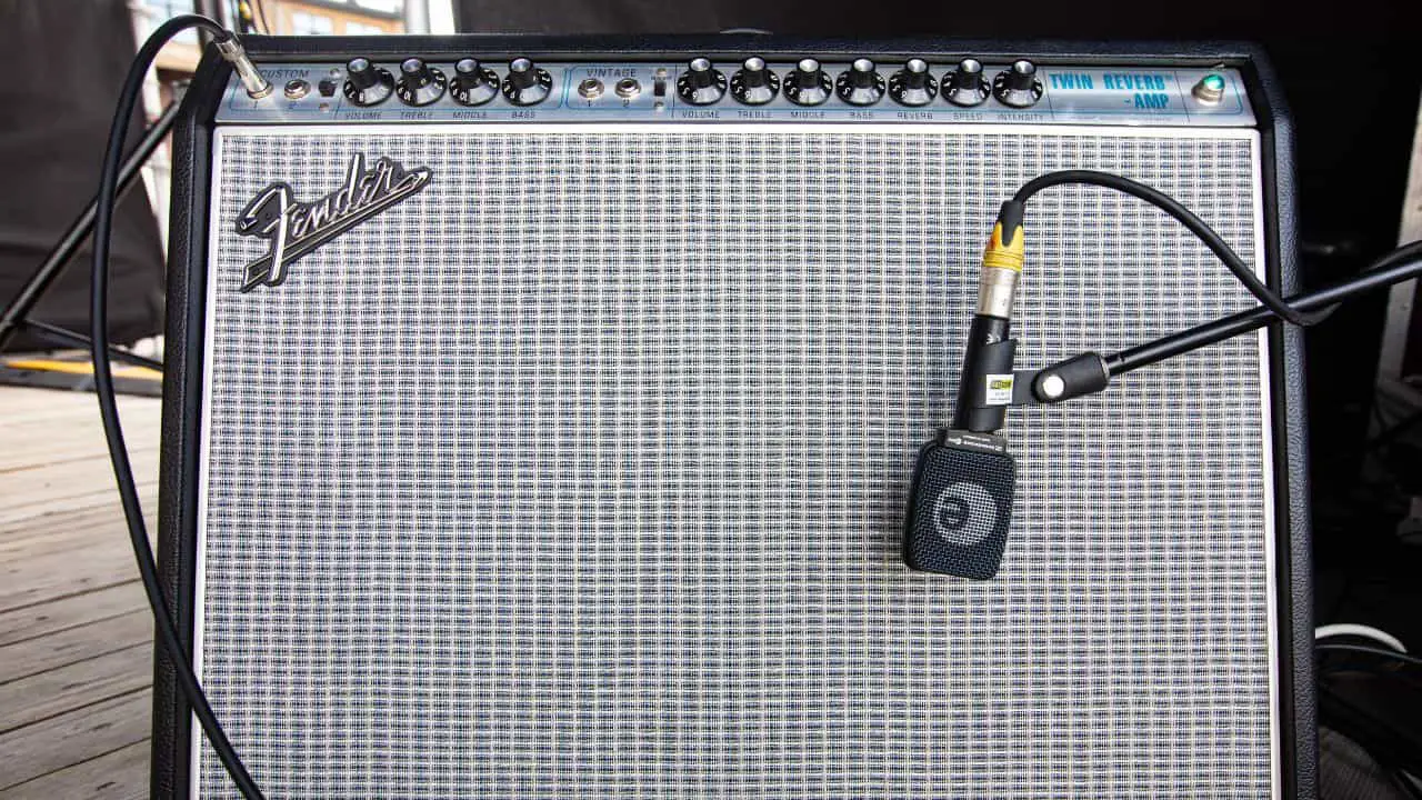 How To Mic A Guitar Amp For Live Sound All Stringed