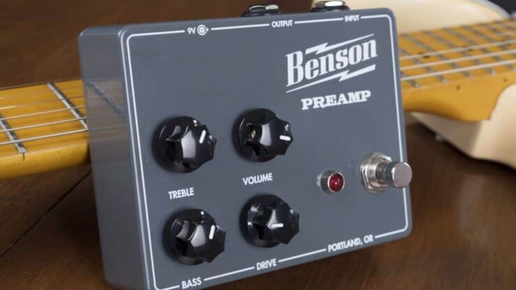 what is a guitar preamp - benson preamp