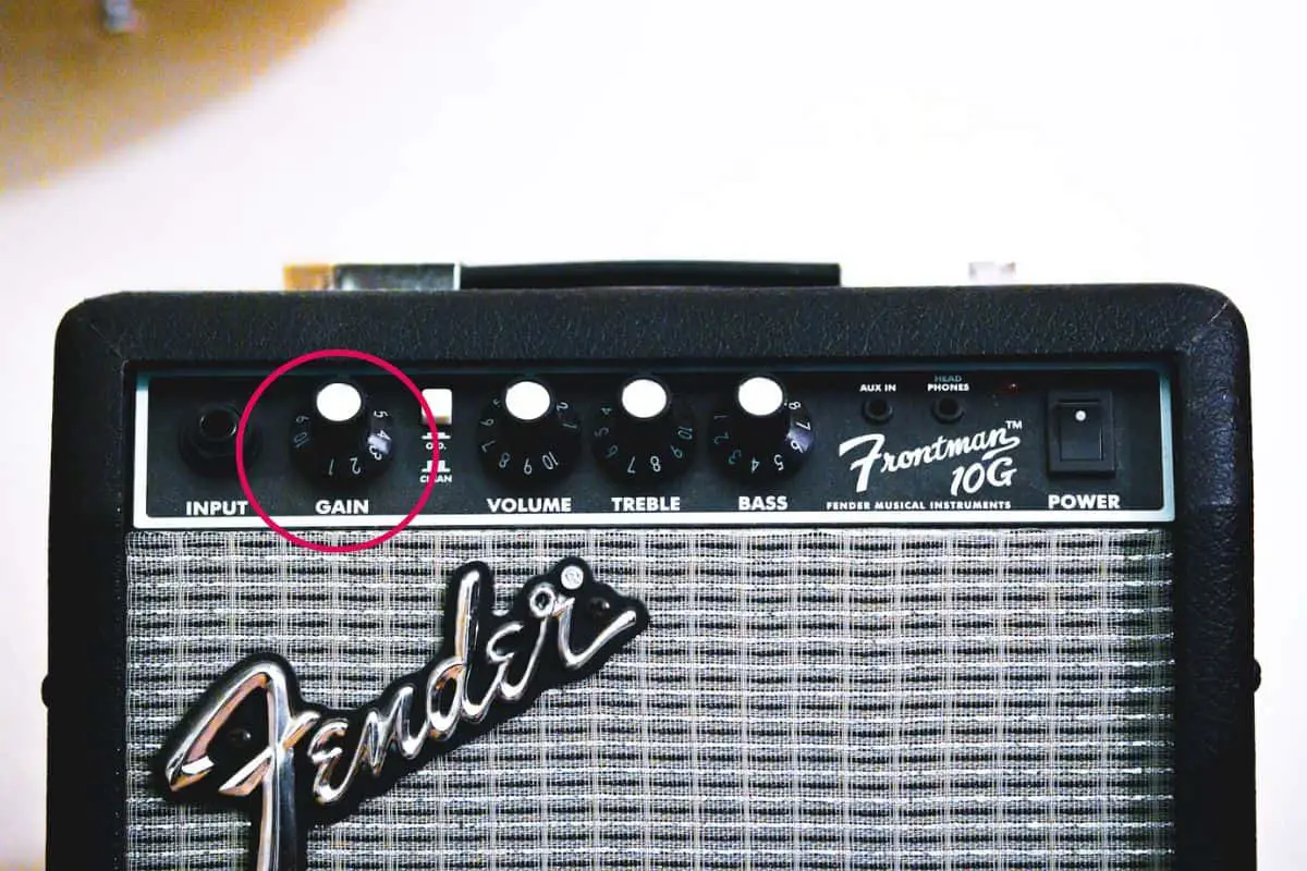 what is gain on a guitar amp